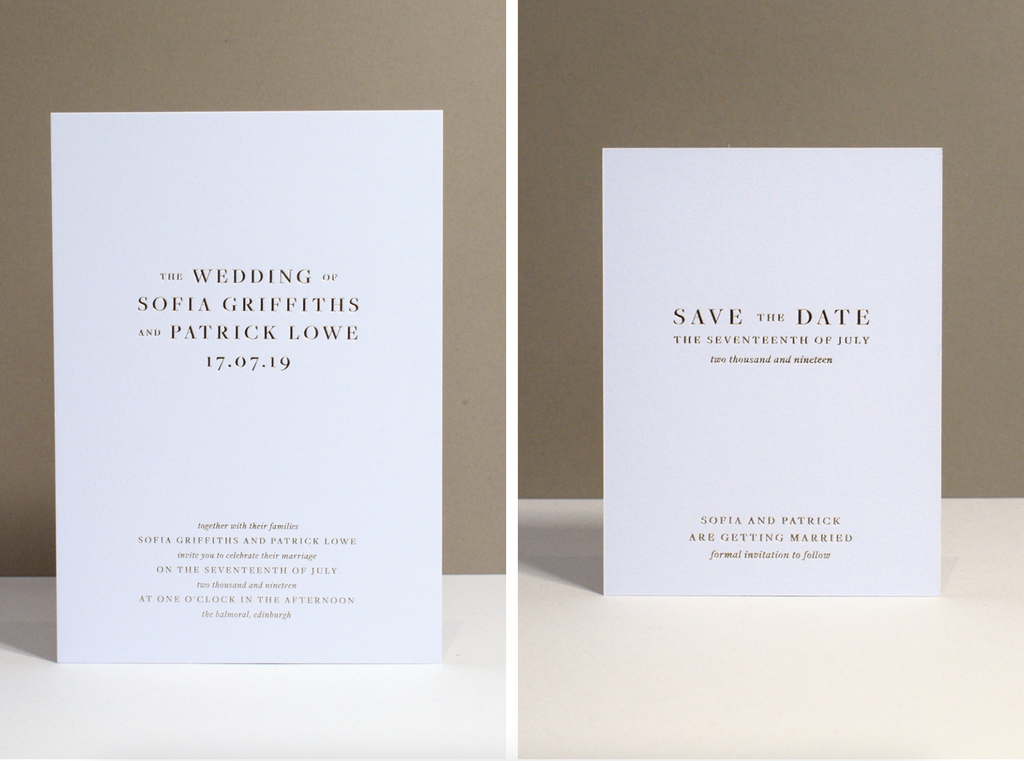 Nicety Studio Semi-Custom Wedding Invitations