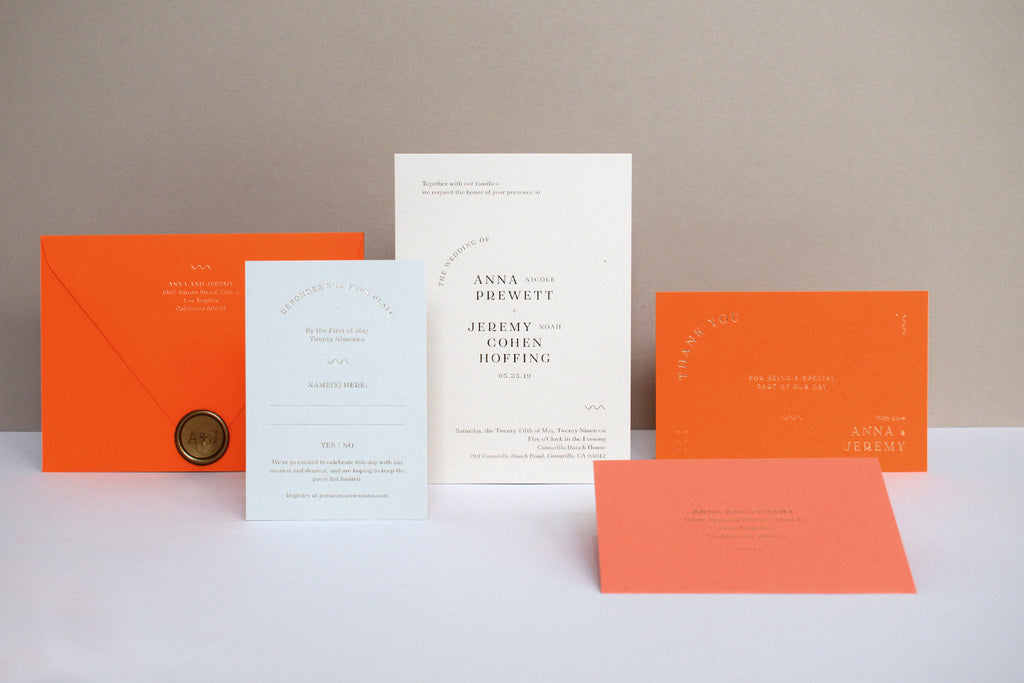 Nicety Studio Custom Wedding Invitation Design