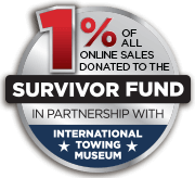 1% of all online sales donated to The Survivor Fund