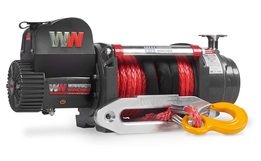 Treuil électrique Samurai Next Generation 8000 12 volts avec câble en acier  - Warrior Winches - Marques