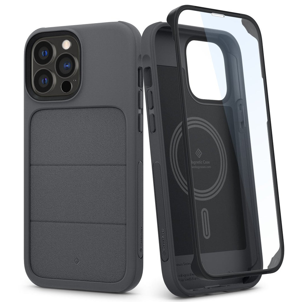 Caseology | iPhone 13 Pro Case Stratum | Rock on with 360° Protection