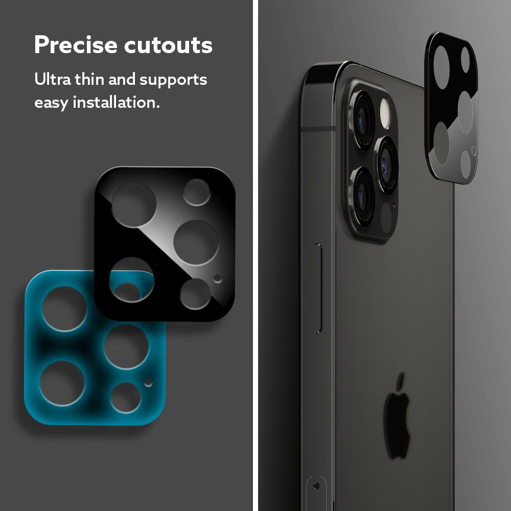 Caseology Iphone 12 Pro Lens Protector Tempered Glass And Scratch Resistant