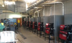 Welding and Technical Training Center Introduces Fume Collection