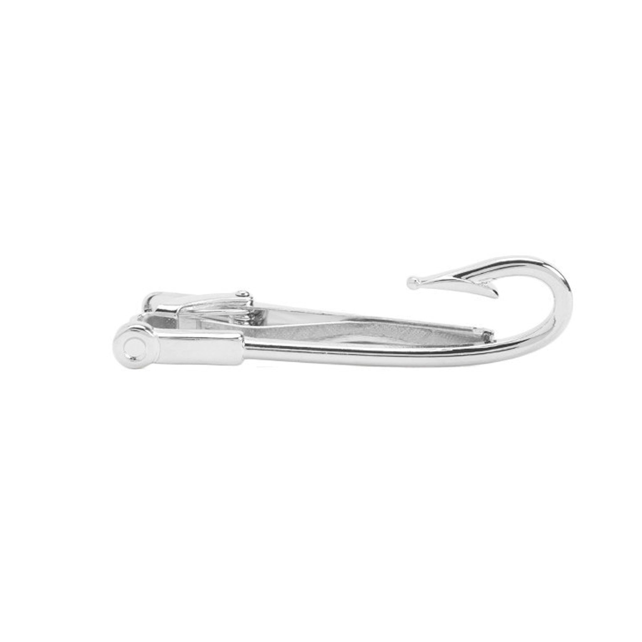 Silver Fish Hook Tie Clip - SprezzaBox