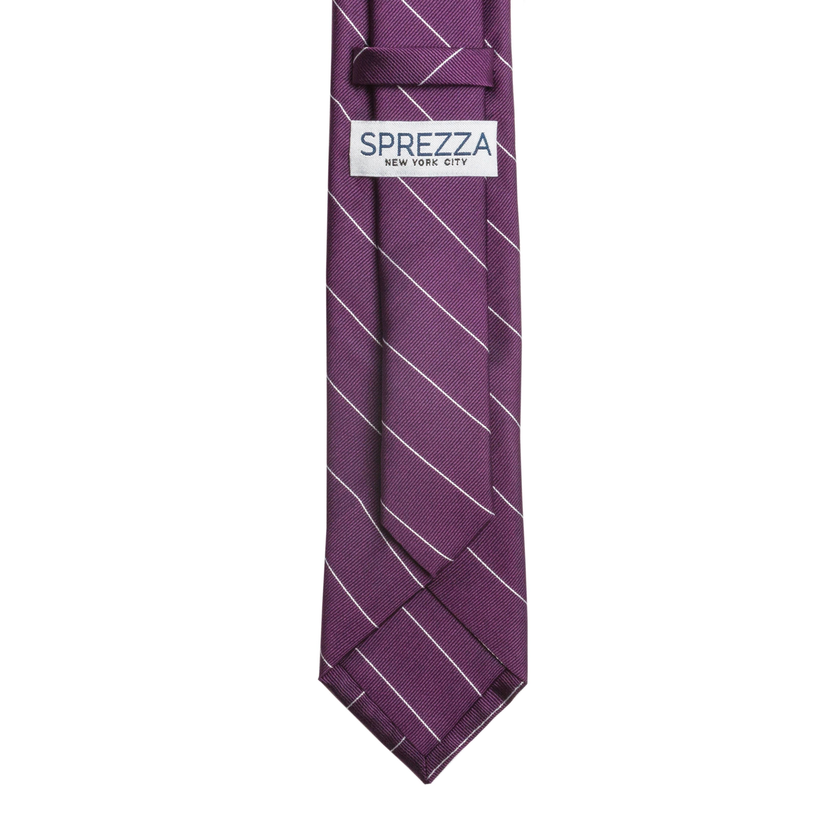 pinstriped tie