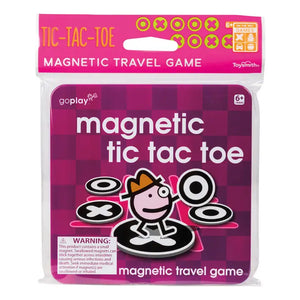 Toysmith- Goplay Magnetic Tic Tac Toe Travel Game - The Carter Collective