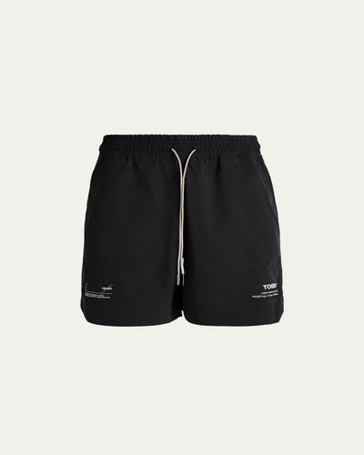 Nylon Basic Shorts   Black   TOBI – TOBI Worldwide