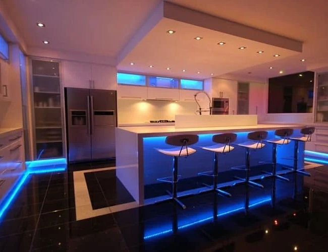 LED Light decor kitchen