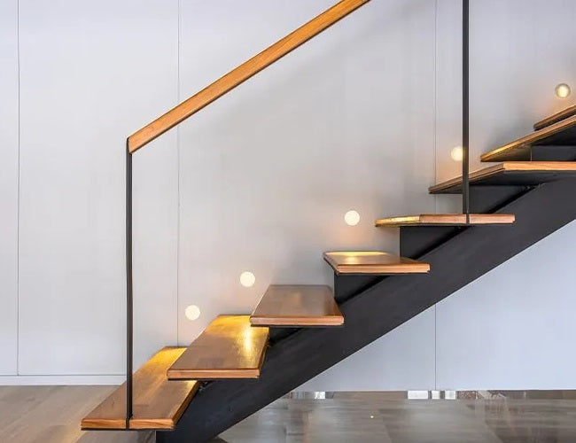 Motion stairwell lighting