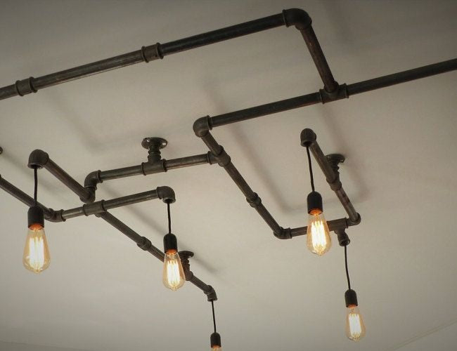 industrial pipe lighting fixtures