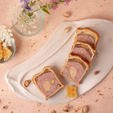 PÂTÉ EN CROÛTE WITH PISTACHIOS