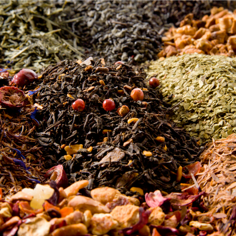 different types of loose leaf tea