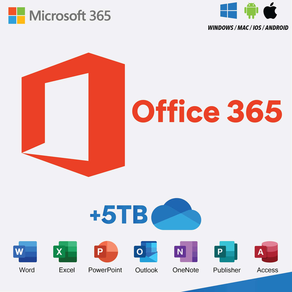 Microsoft Office 365 Professional Plus (PC/Mac/Tablet)- Lifetime Subsc —  Kymakers-Authorized seller