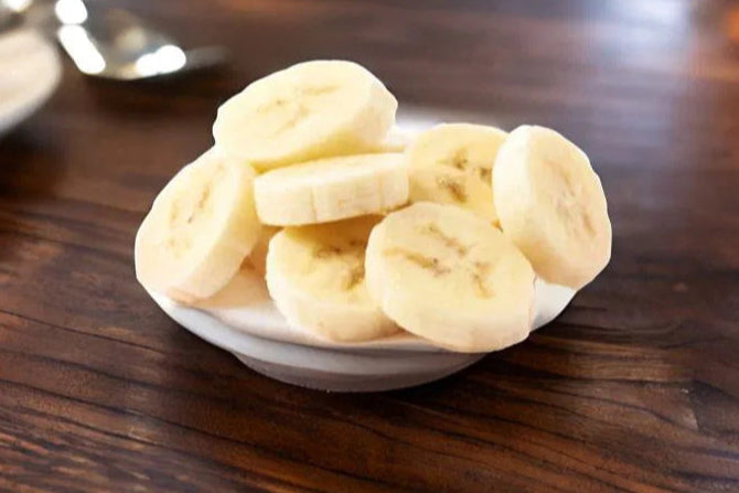 Sliced Bananas