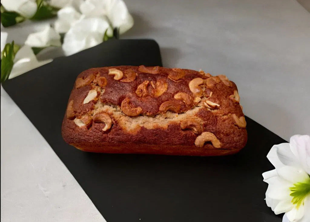 Cinnamon Cashew Banana Bread