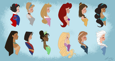 as a Disney Princess.