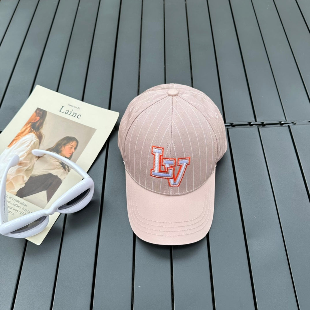 LV Louis Vuitton Embroidery Woman Men Fashion Sport Baseball Hat Cap