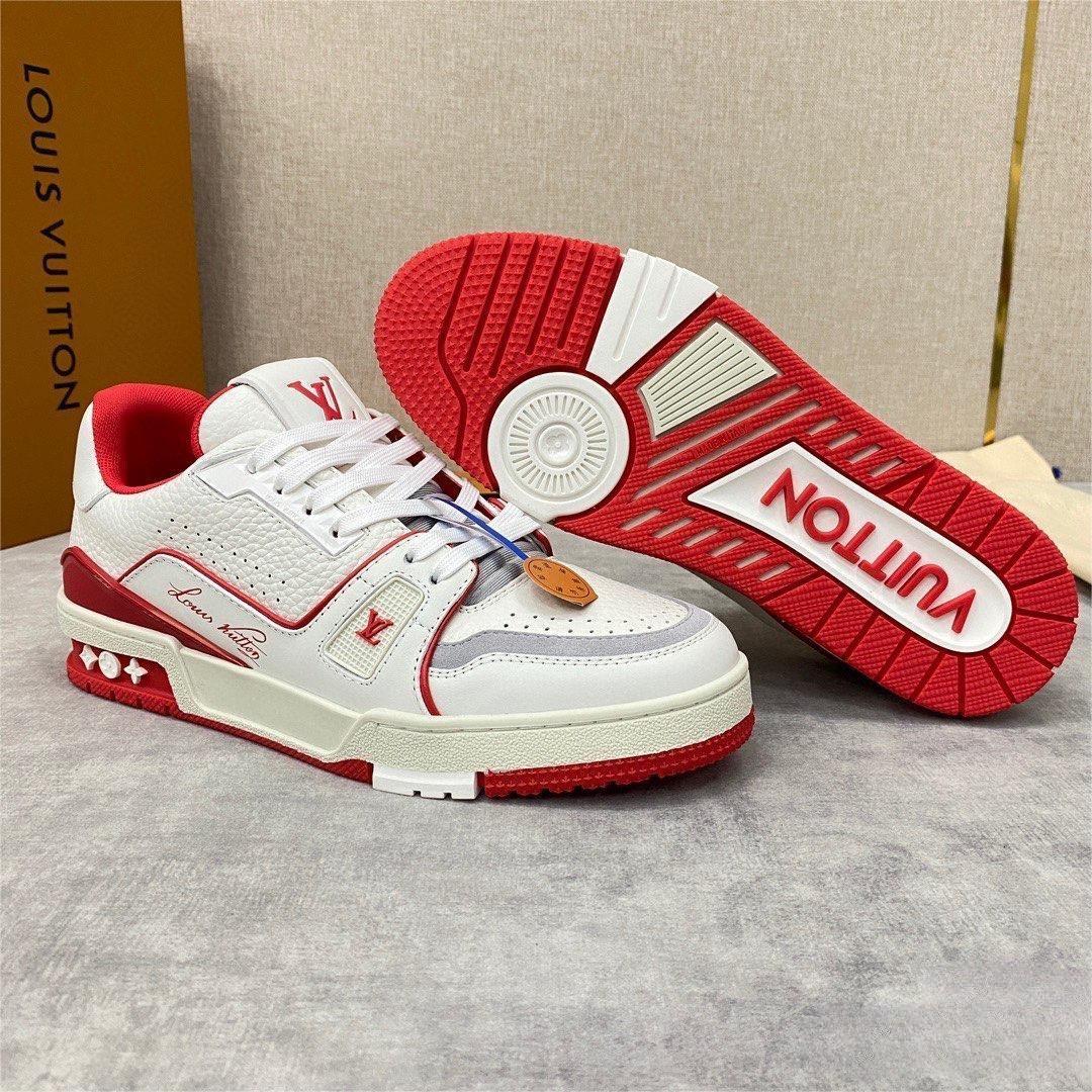 LV Louis Vuitton Fashion Breathable Light Sneakers Sport Shoes Unisex