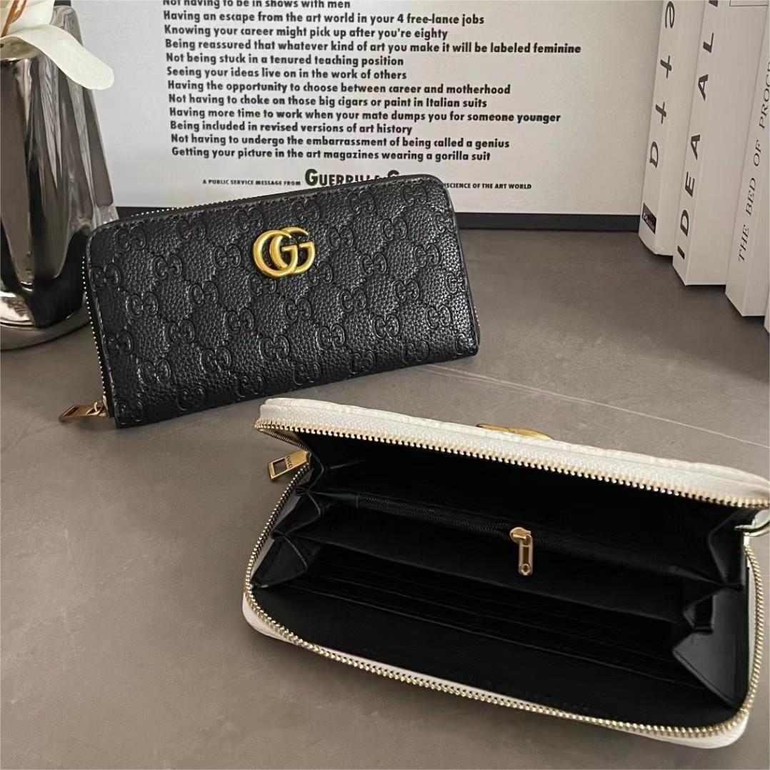 G u c c i  GG 2023 Women New Hot Sale Letter Print Handbag Wallet Bag