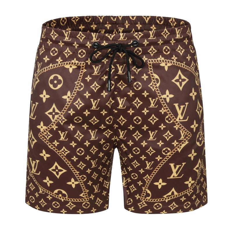 LV Louis Vuitton sports print monogram shorts