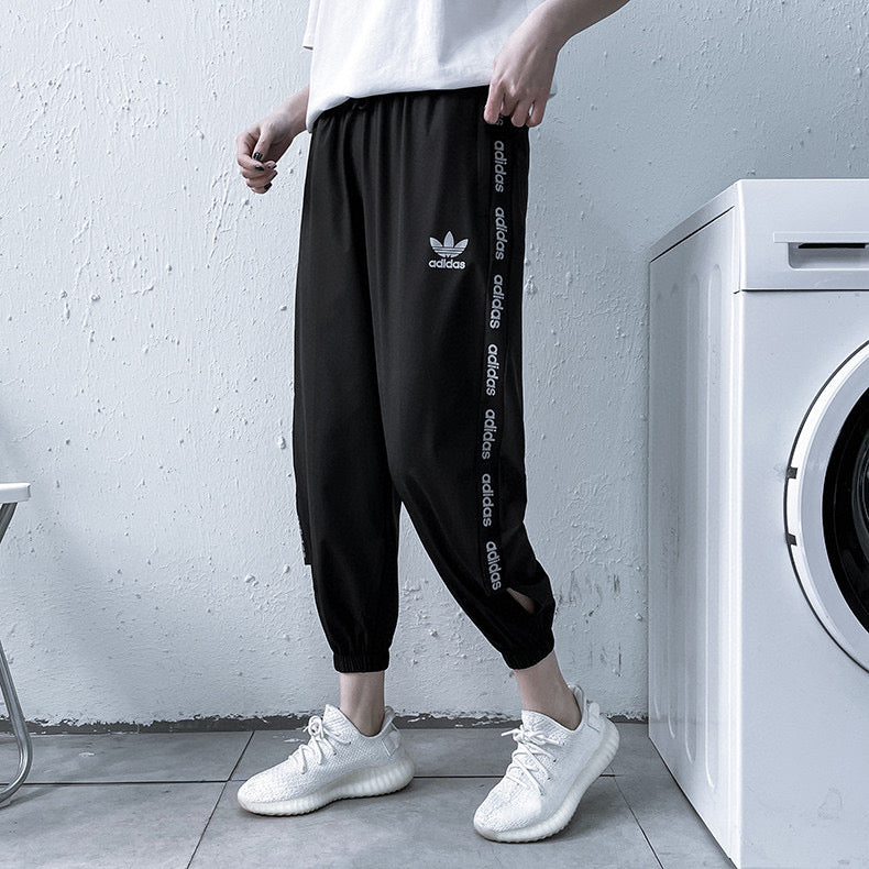 Adidas Fashion casual simple Pants Trousers Sweatpants Unisex