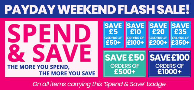 Payday Flash Sale! Spend & Save!