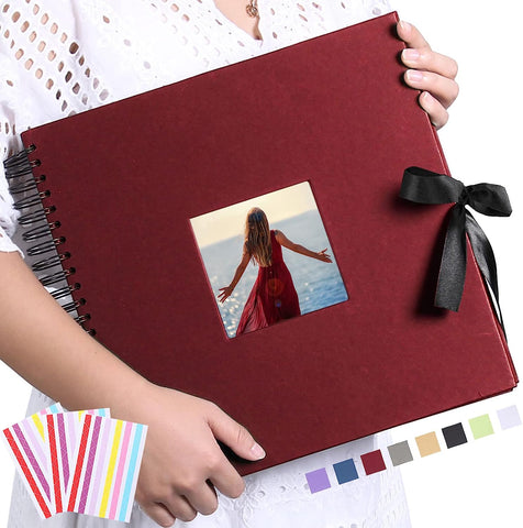 Gift for Yourself - Square Silk Ribbon Scrapbook Album