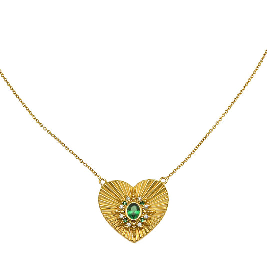 Nova North Star Pendant Necklace Gold – Amelia Scott