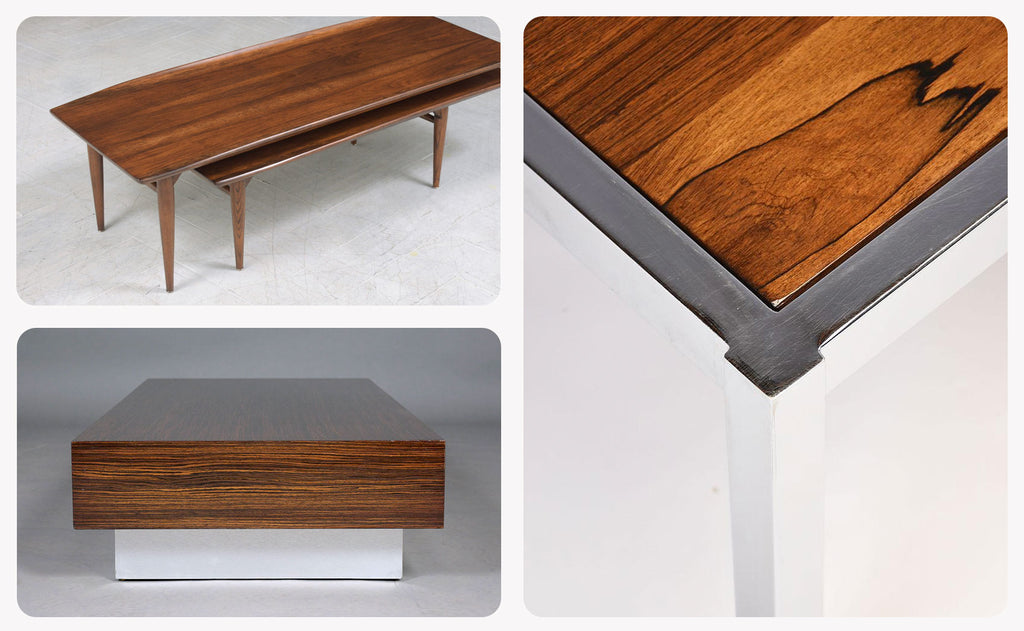 mid century modern coffee tables