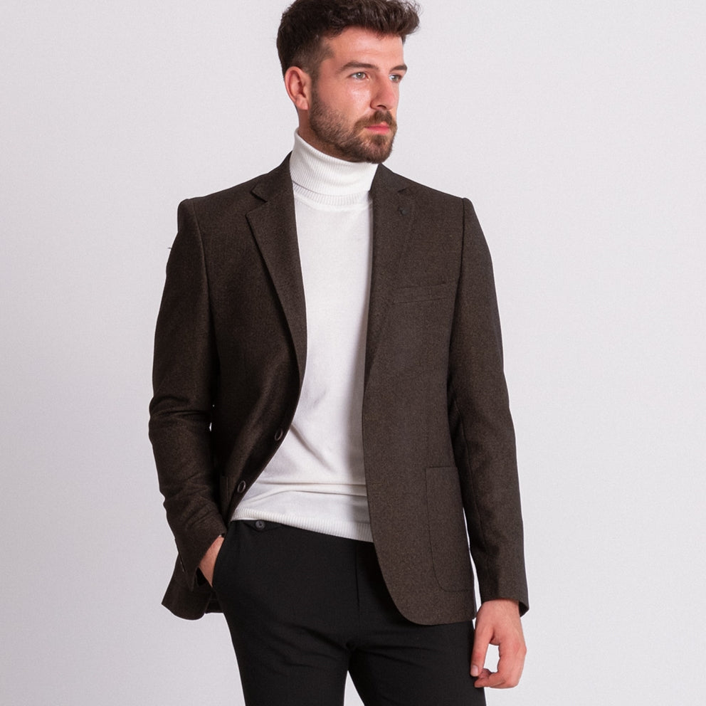 MCR Brown Texture Blazer