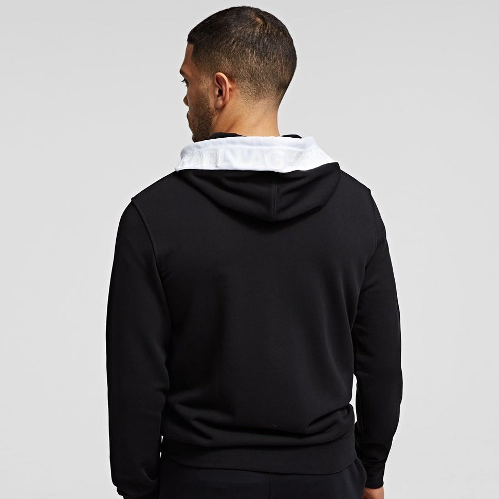 Karl Lagerfeld Zip-Up Hoodie