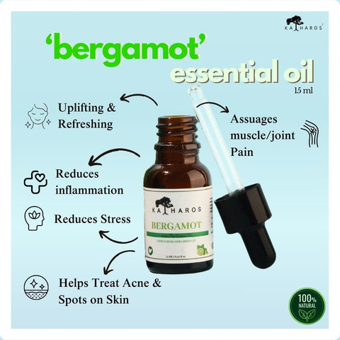 Katharos Bergamot Essential Oil 15 mL