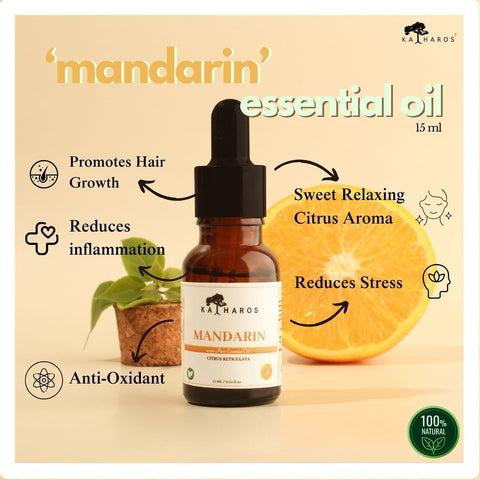 Katharos Mandarin Essential Oil 15 mL