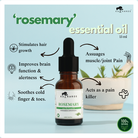 Katharos Rosemary Essential Oil 15 mL