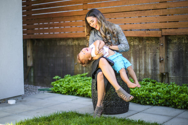 Tara Teng in our hemp & organic cotton Ana Shirt and Saskia Culottes