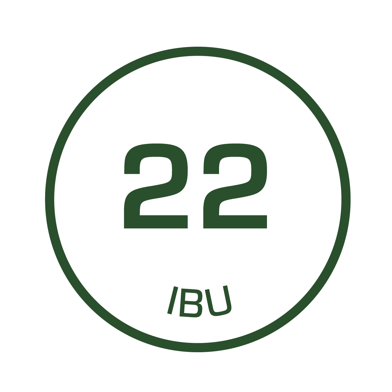 Icon showing Good Time Brewing's NA Pils has an IBU number of 22