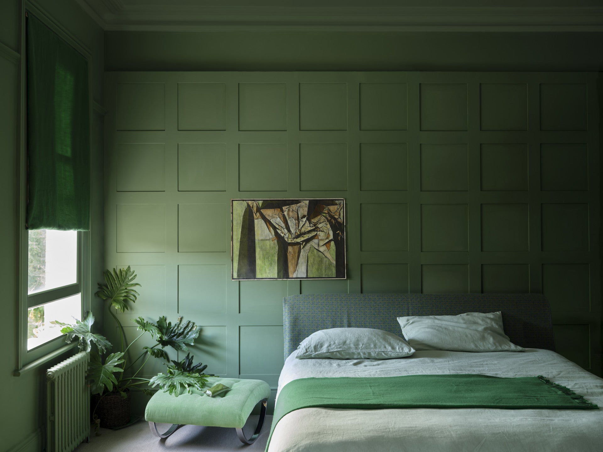 colour drenching interior trends 2024