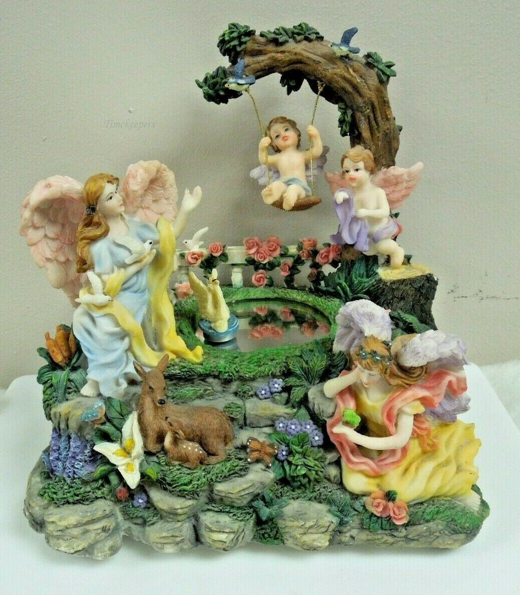 s668 Vintage LLADRO Porcelain Figure Happy Birthday Girl with Cake