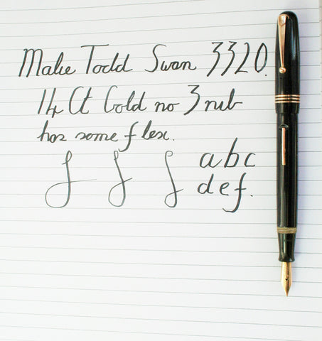 Swan Mabie Todd pen.