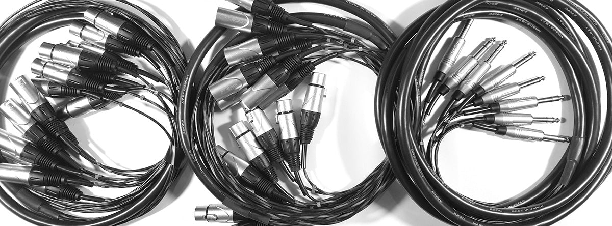 custom audio cable and leads