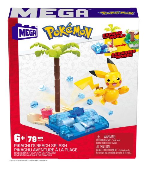 MEGA Pokemon Paldea Region Team Building Toy Kit - 79pcs