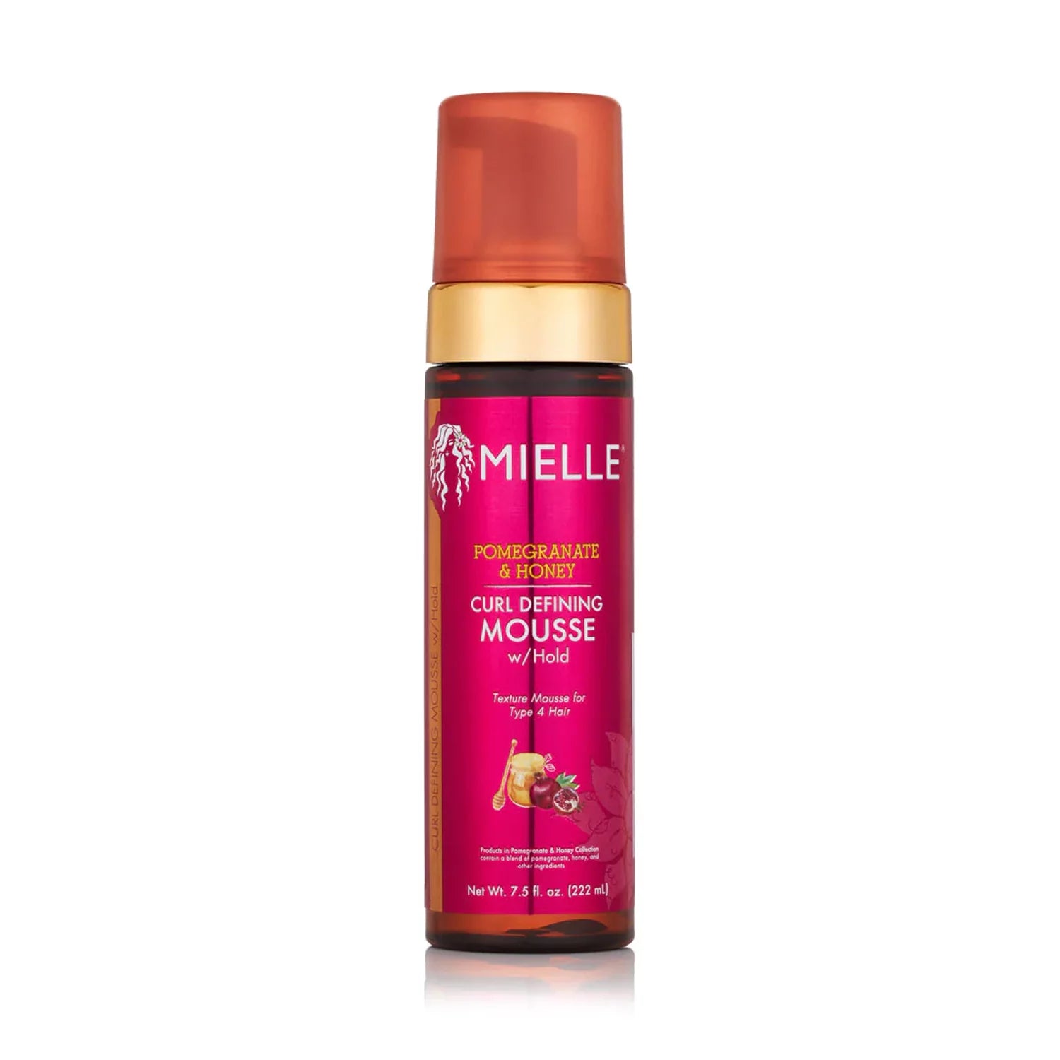 Mielle Organics Pomegranate and Honey Curl Defining Mousse with Hold - 7.5 fl oz
