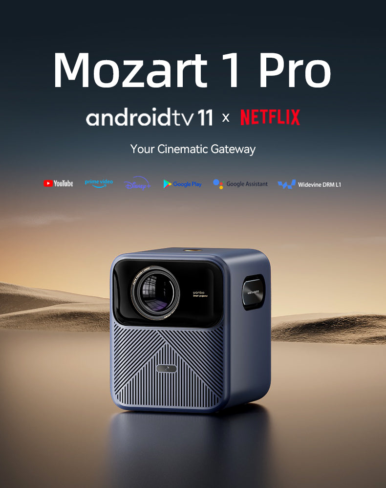 Проектор Wanbo Mozart 1 Pro с Android TV 11 вышел на мировой рынок - 4PDA