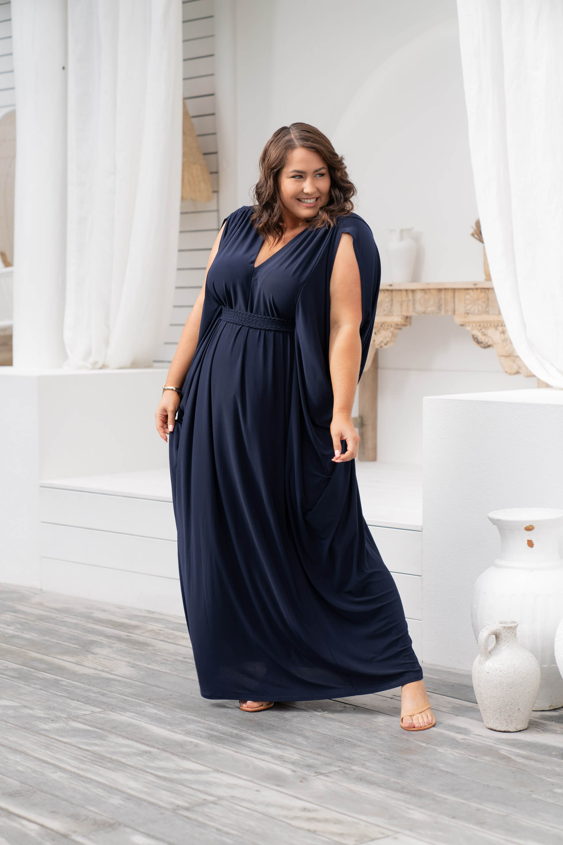 Introducing Kate - kaftan style - Navy