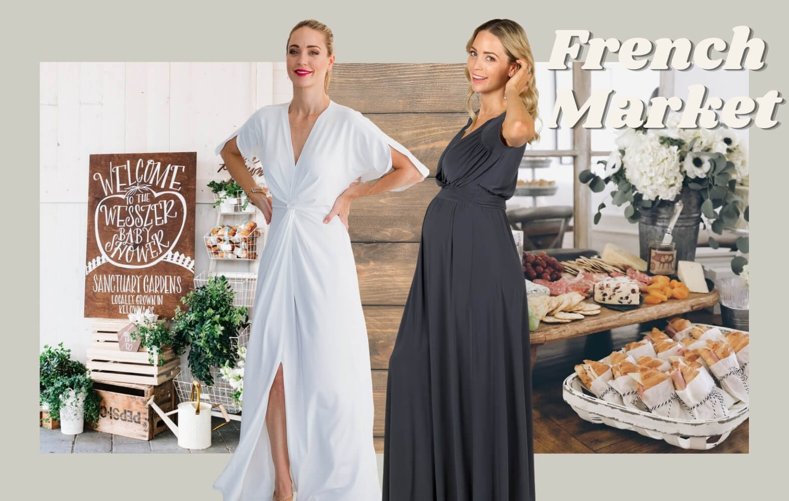 Our Favourite Gender Neutral Baby Shower Theme & Dress Ideas French Market