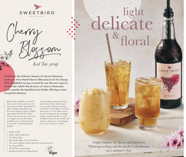 Sweetbird Cherry Blossom Syrup