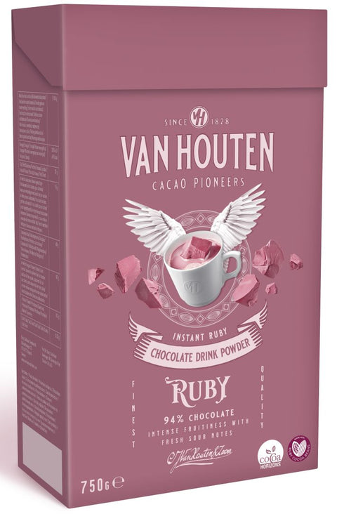 VANHOUTEN Chocolat chaud en dosette individuelle VH6 - Boite de 100 sachets  23g