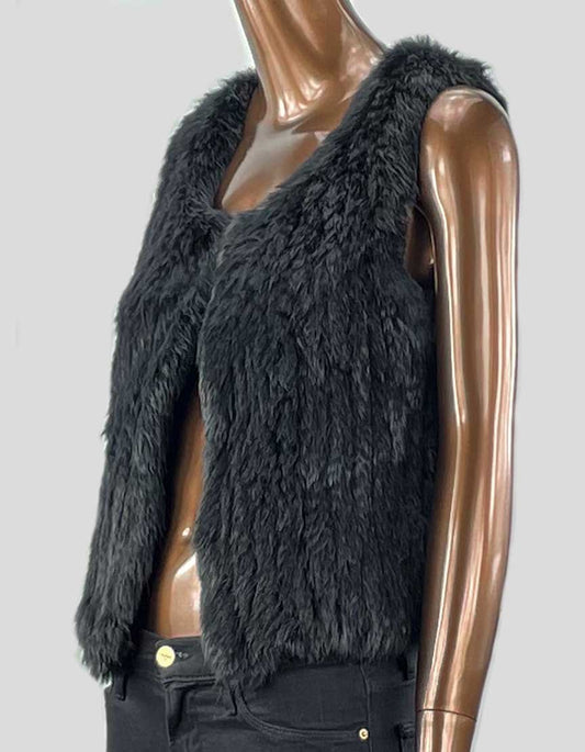 525 America Rabbit Fur Vest Medium