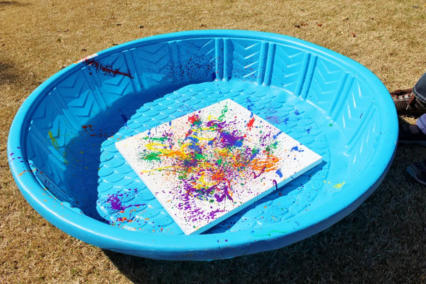 pool art from Instructables.com