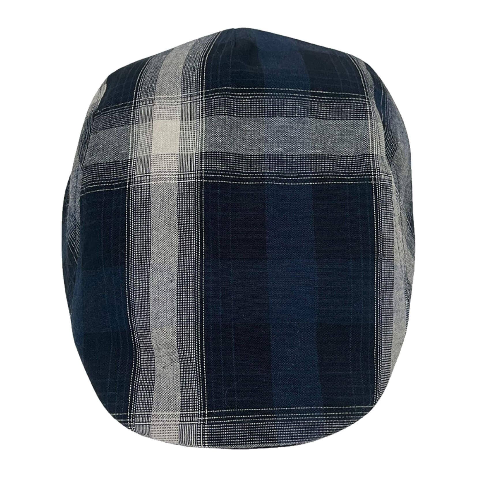 Mikey - Newsboy Flat Cap: Navy / L/XL